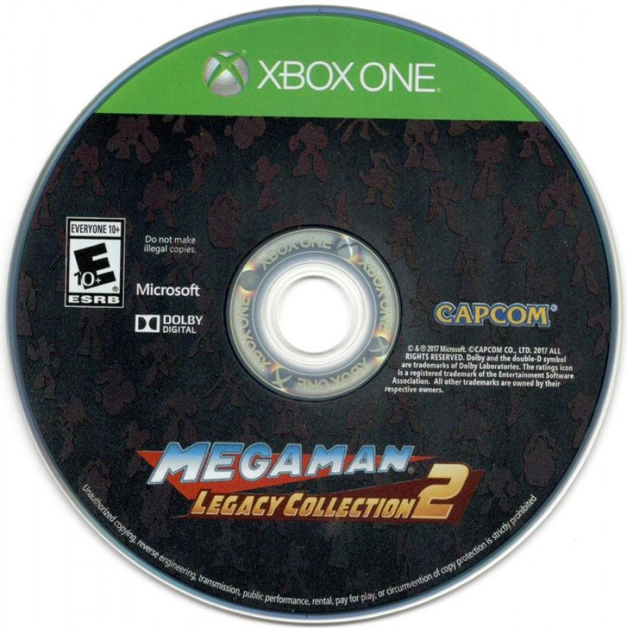 Mega Man Legacy Collection 2 disc for Xbox One (XONE) action-platformer video game