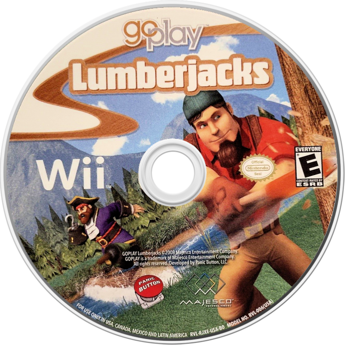 Go Play: Lumberjacks – Nintendo Wii (Wii) party mini-game sports disc for video game