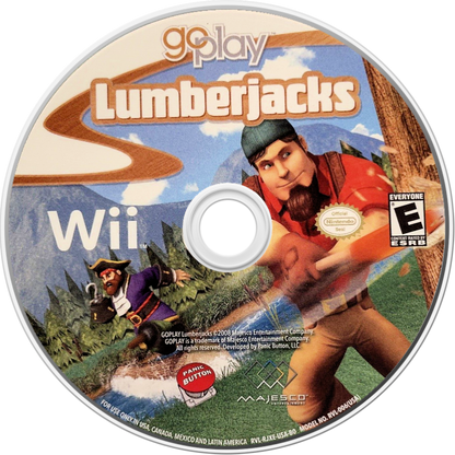 Go Play: Lumberjacks – Nintendo Wii (Wii) party mini-game sports disc for video game