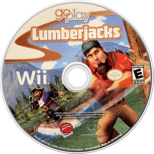 Go Play: Lumberjacks – Nintendo Wii (Wii) party mini-game sports disc for video game
