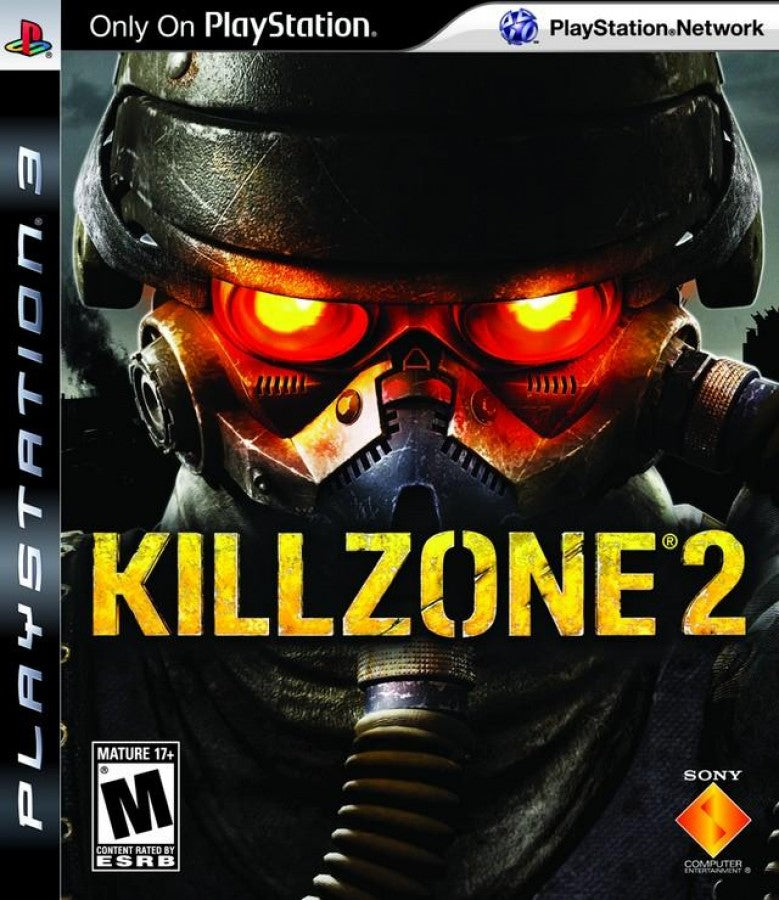 Killzone 2 cover art for PlayStation 3 PS3 video game