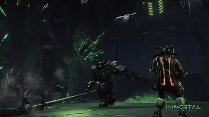 Immortal Unchained gameplay for Xbox One (XONE) sci-fi action role-playing shooter video game