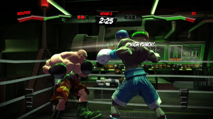 FaceBreaker PlayStation 3 PS3 for retro video game enthusiasts featuring arcade style boxing gameplay exaggerated cartoon inspired fighters fast paced knockout action over the top special moves competitive multiplayer battles and collectible gaming appeal gameplay 