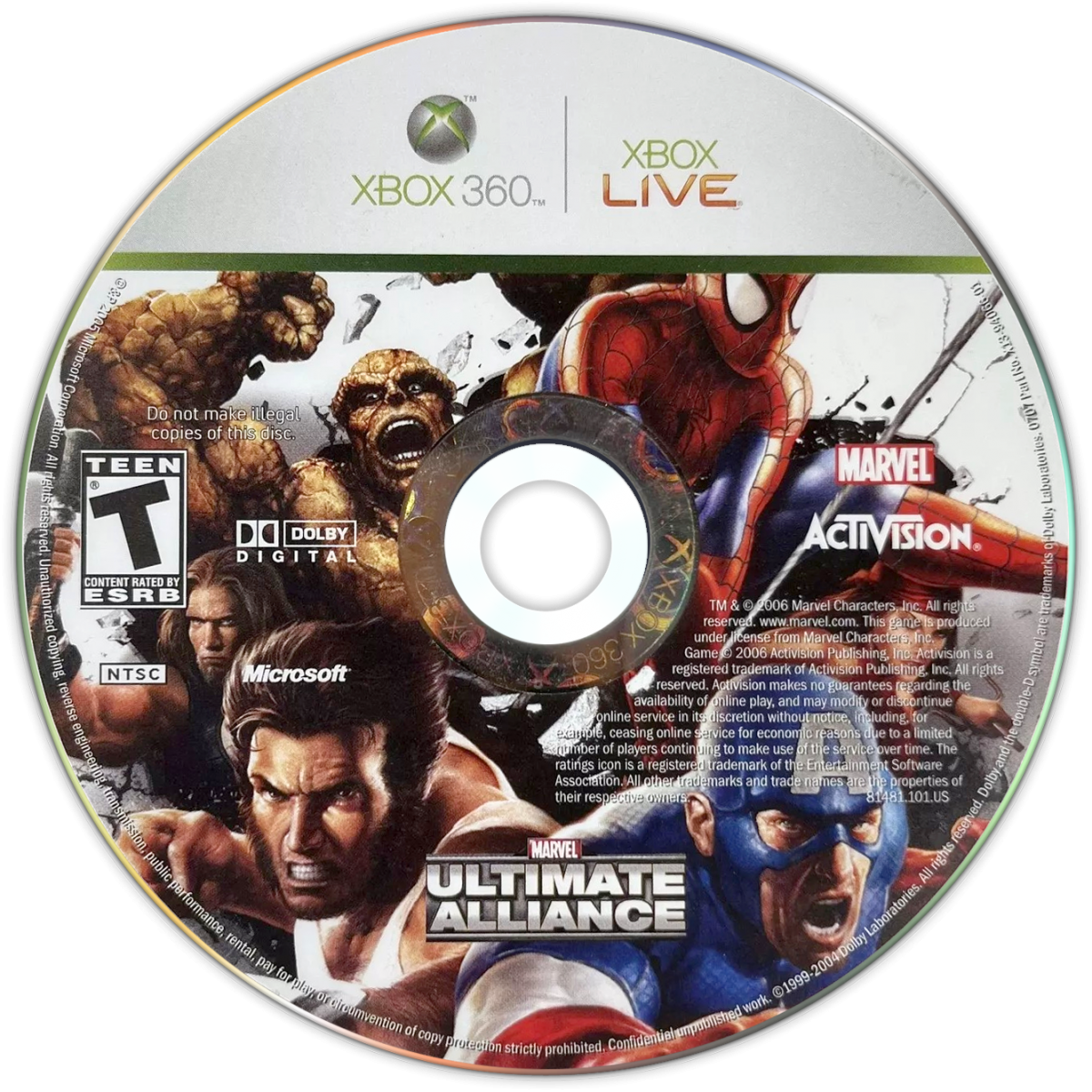 Marvel Ultimate Alliance and Forza Motorsport 2 Combo Pack for Xbox 360 featuring two full games with cooperative superhero action RPG gameplay alongside realistic racing simulation delivering diverse action packed gaming experiences in one bundle ultimate alliance disc
