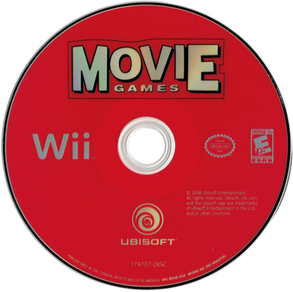 Movie Games – Nintendo Wii (Wii) party mini-game movie trivia simulation video game disc