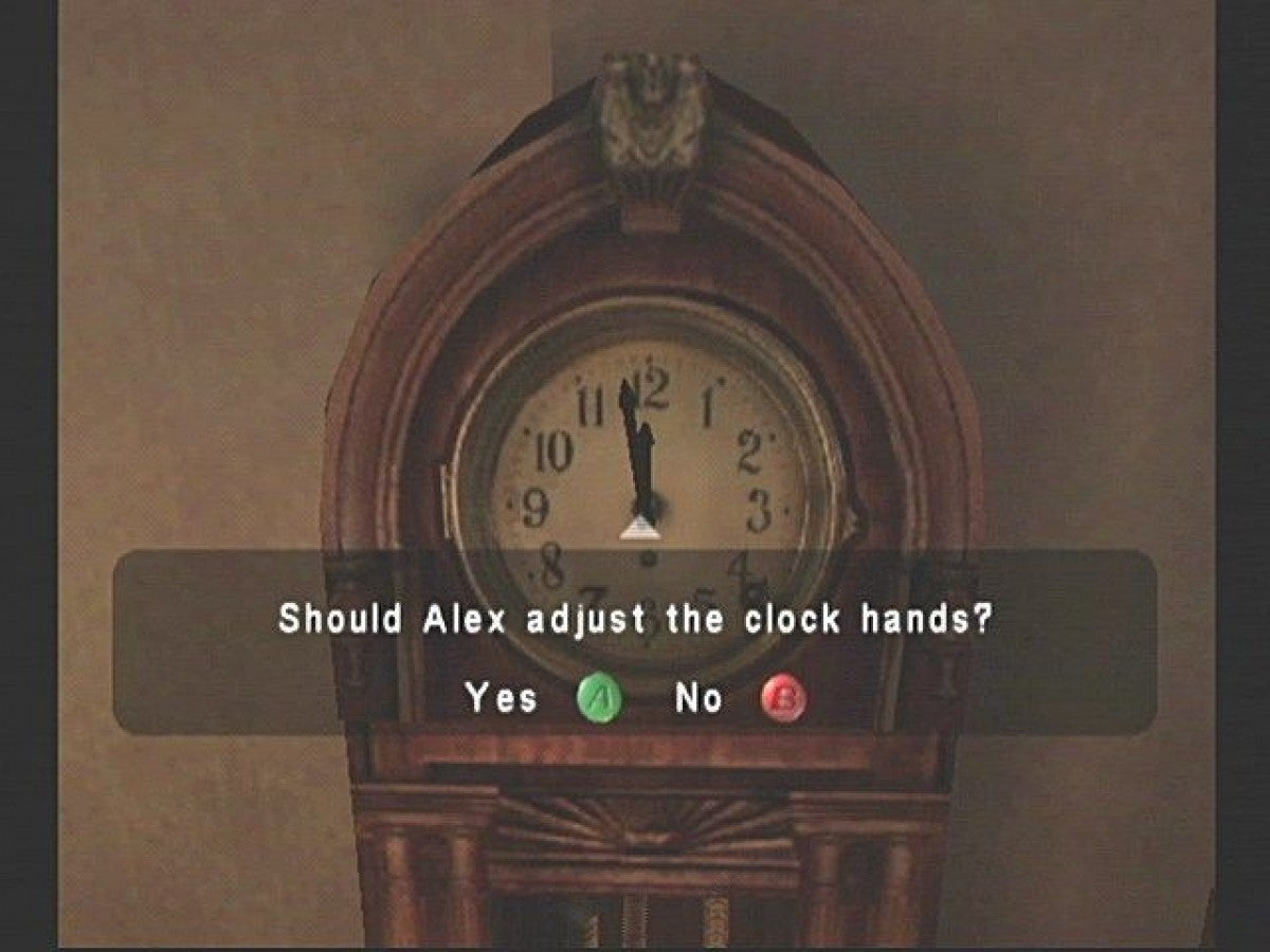 Eternal Darkness Sanity’s Requiem GameCube Nintendo GameCube survival horror psychological horror game sanity effects sanity meter mechanic sanity hallucinations fourth wall tricks ancient evil storyline Lovecraft inspired atmosphere Silicon Knights retro gaming GameCube software video game title gameplay