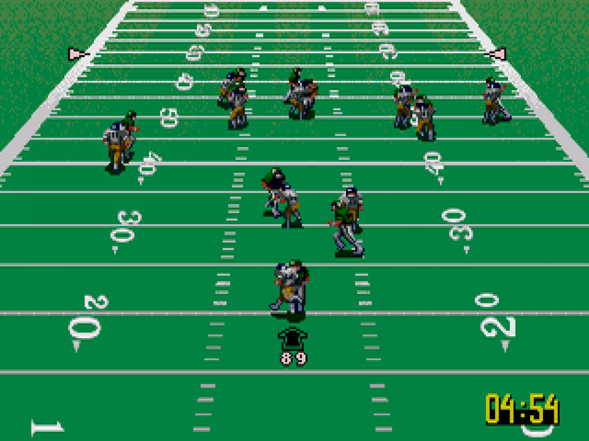 NFL Quarterback Club 96 gameplay for Sega Genesis (GEN) video game