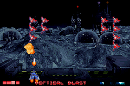 Space Invaders Game Boy Advance GBA video game featuring classic arcade shooter gameplay alien invasion battles laser cannon action enemy formations bonus stages high score challenges and classic handheld gaming retro video game collection collectible gaming appeal gameplay 