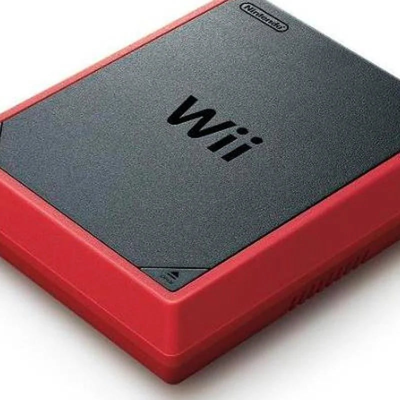 Nintendo Wii Mini compact home gaming console.
