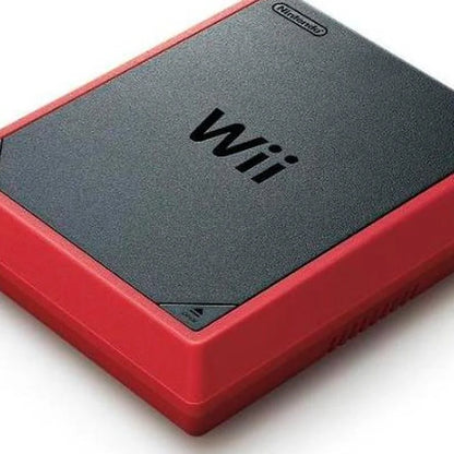 Nintendo Wii Mini compact home gaming console.