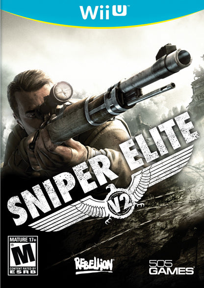 Sniper Elite V2 cover art for Nintendo Wii U (WiiU) video game. 