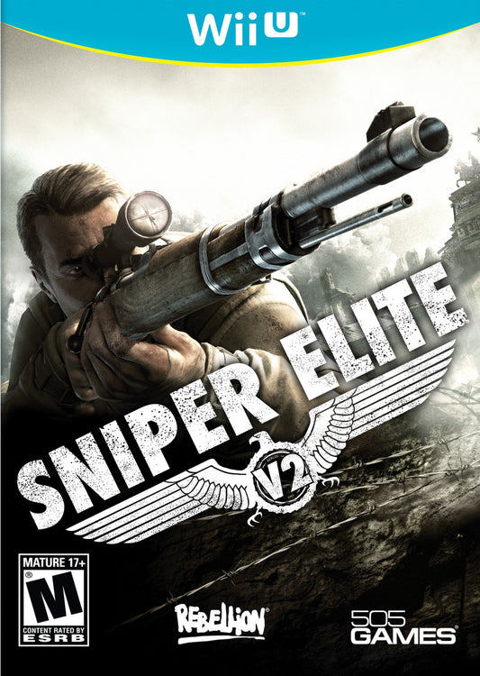 Sniper Elite V2 cover art for Nintendo Wii U (WiiU) video game. 