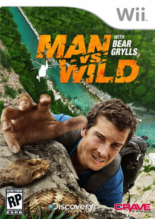 Man vs. Wild cover art for Nintendo Wii (Wii) video game