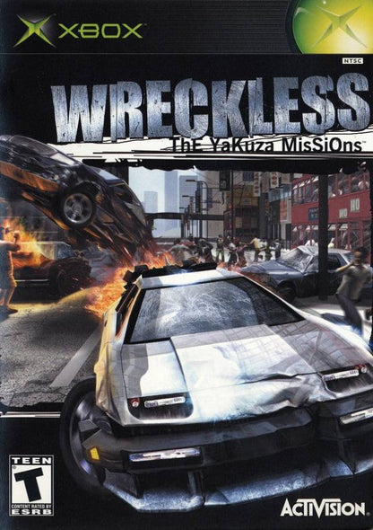 Wreckless: The Yakuza Missions cover art for Xbox (XBOX) video game