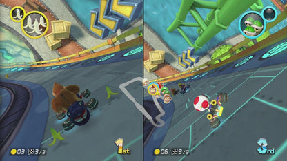Mario Kart 8 Deluxe gameplay image for Nintendo Switch (NS) video game