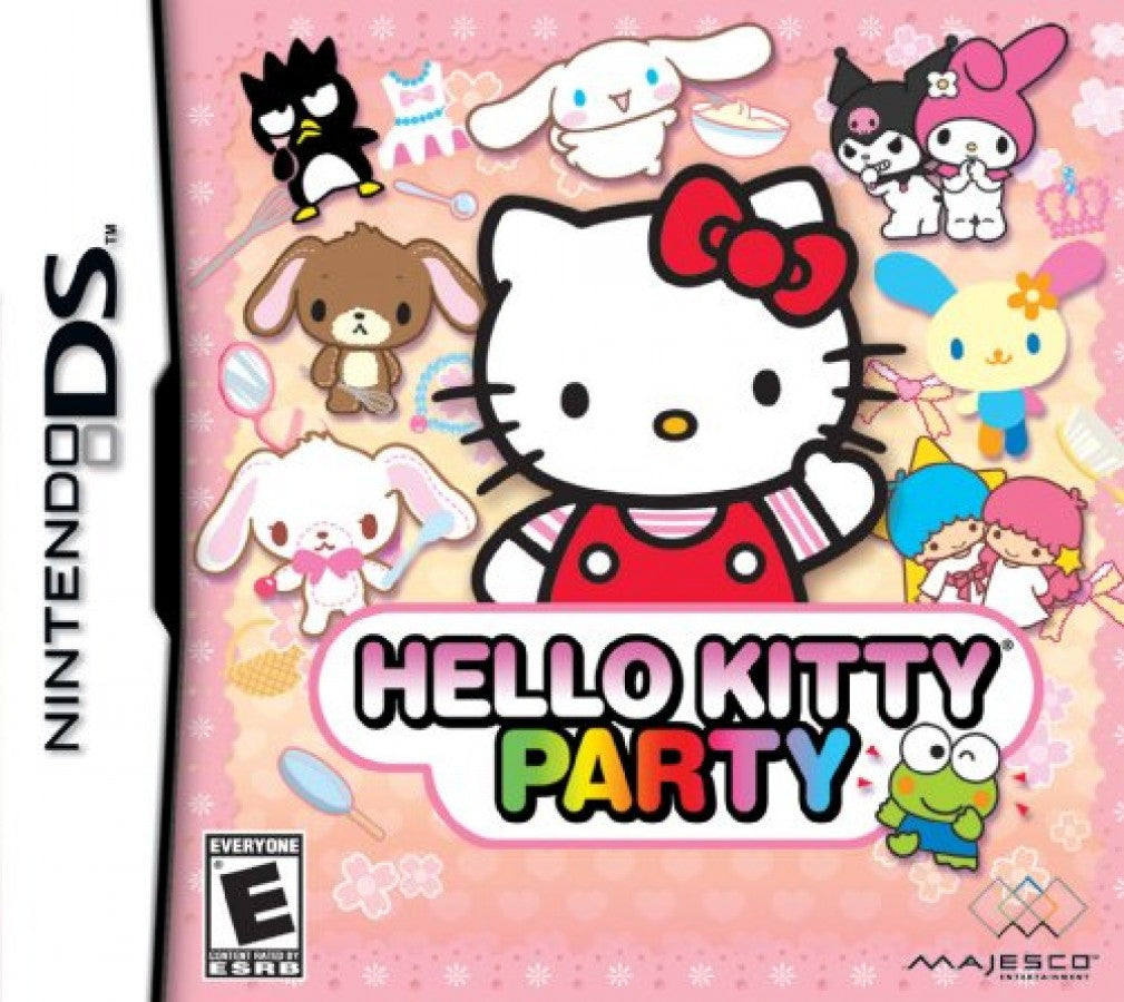 Hello Kitty Party cover art for Nintendo DS (DS) video game