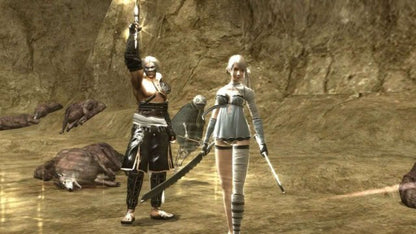Nier retro PlayStation 3 video game Nier action RPG fantasy sci fi adventure emotional storytelling hack and slash combat console title PlayStation 3 release gameplay