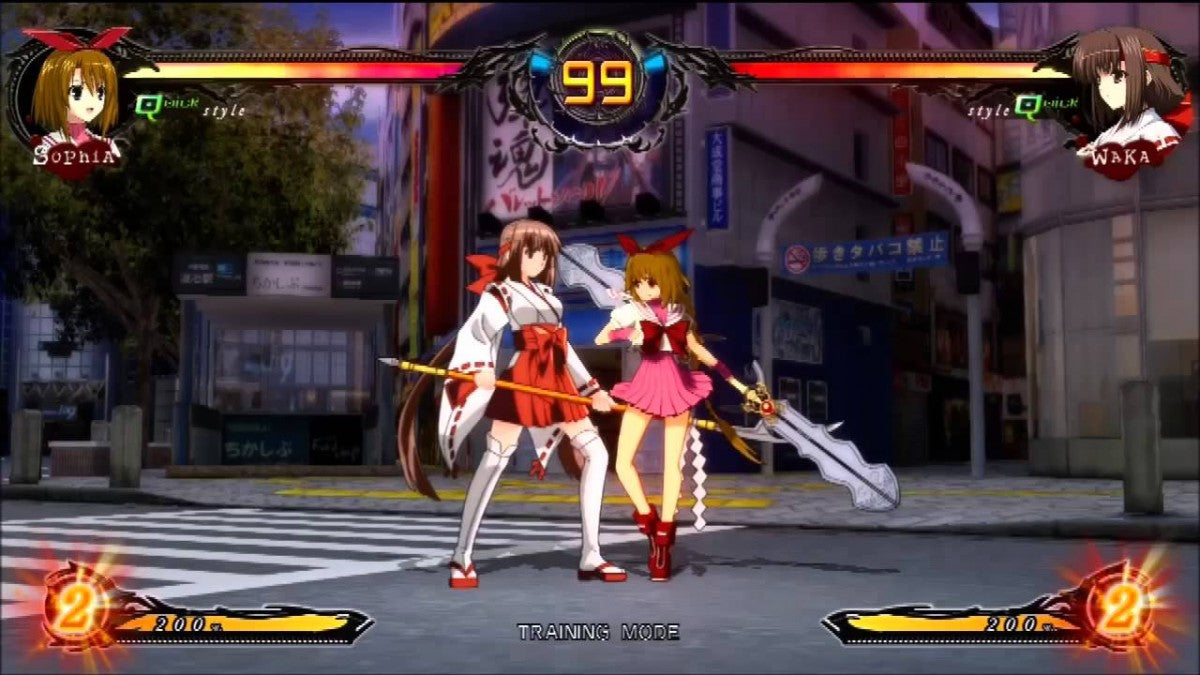 Phantom Breaker: Extra [Import] gameplay for PlayStation 3 (PS3) video game