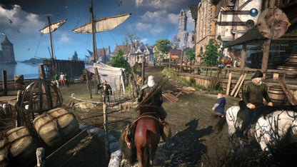 The Witcher 3: Wild Hunt – PlayStation 4 (PS4) video game gameplay, open-world action role-playing game