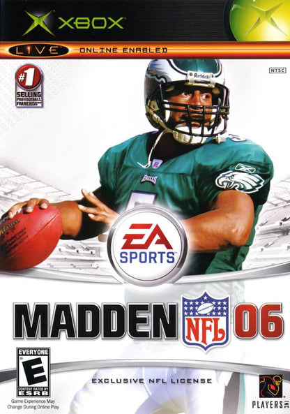Madden NFL 2006 cover art for Xbox (XBOX) video game