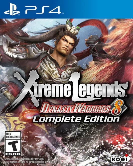 Dynasty Warriors 8: Xtreme Legends [Complete Edition] cover art for PlayStation 4 (PS4) video game