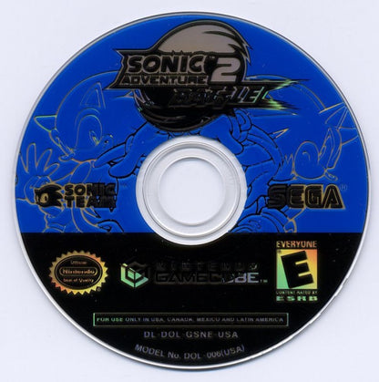 Sonic Adventure 2: Battle disc for Nintendo GameCube (GC) 3D platforming action video game