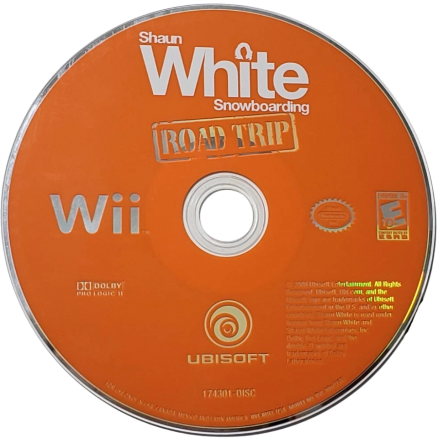 Shaun White Snowboarding: Road Trip – Nintendo Wii (Wii) snowboarding action sports video game disc