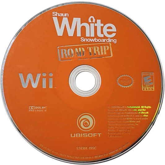 Shaun White Snowboarding: Road Trip – Nintendo Wii (Wii) snowboarding action sports video game disc