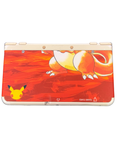 New Nintendo 3DS Console (3DS) [Pokemon Red Charizard 20th Anniversary] [Scratch & Scuff] Official 20th anniversary 3ds