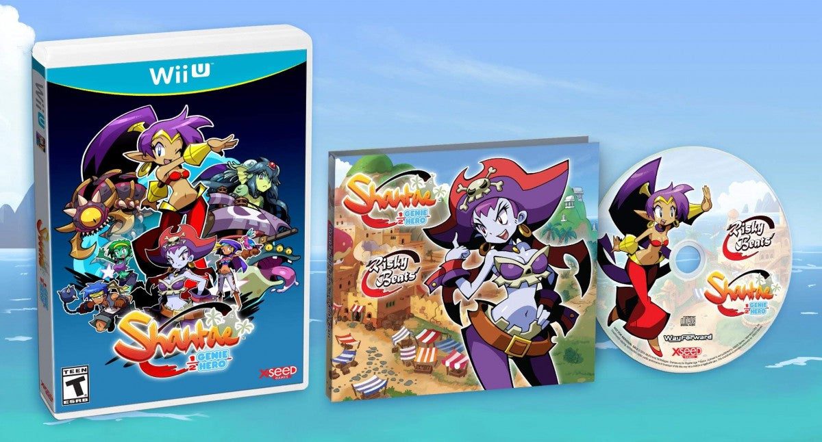 Shantae Half-Genie Hero [Risky Beats Edition] contnets  for Nintendo Wii U (WiiU) video game