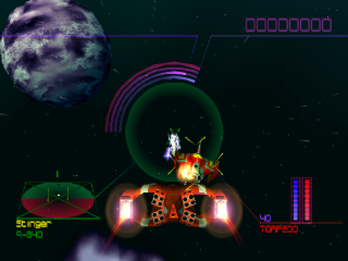 Blast Radius PS1 PlayStation 1 space combat shooter sci fi dogfighting action game retro video game gameplay
