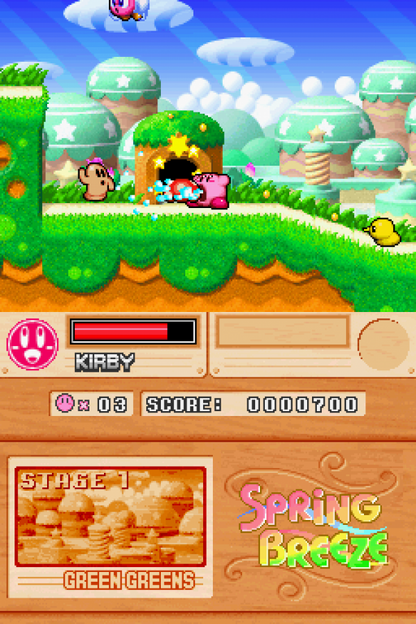 Kirby: Super Star Ultra gameplay for Nintendo DS (DS) platforming action adventure video game