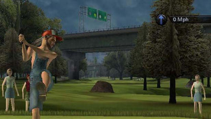 Outlaw Golf 2 – PlayStation 2 (PS2) video game gameplay, comedic golf sports simulation game.