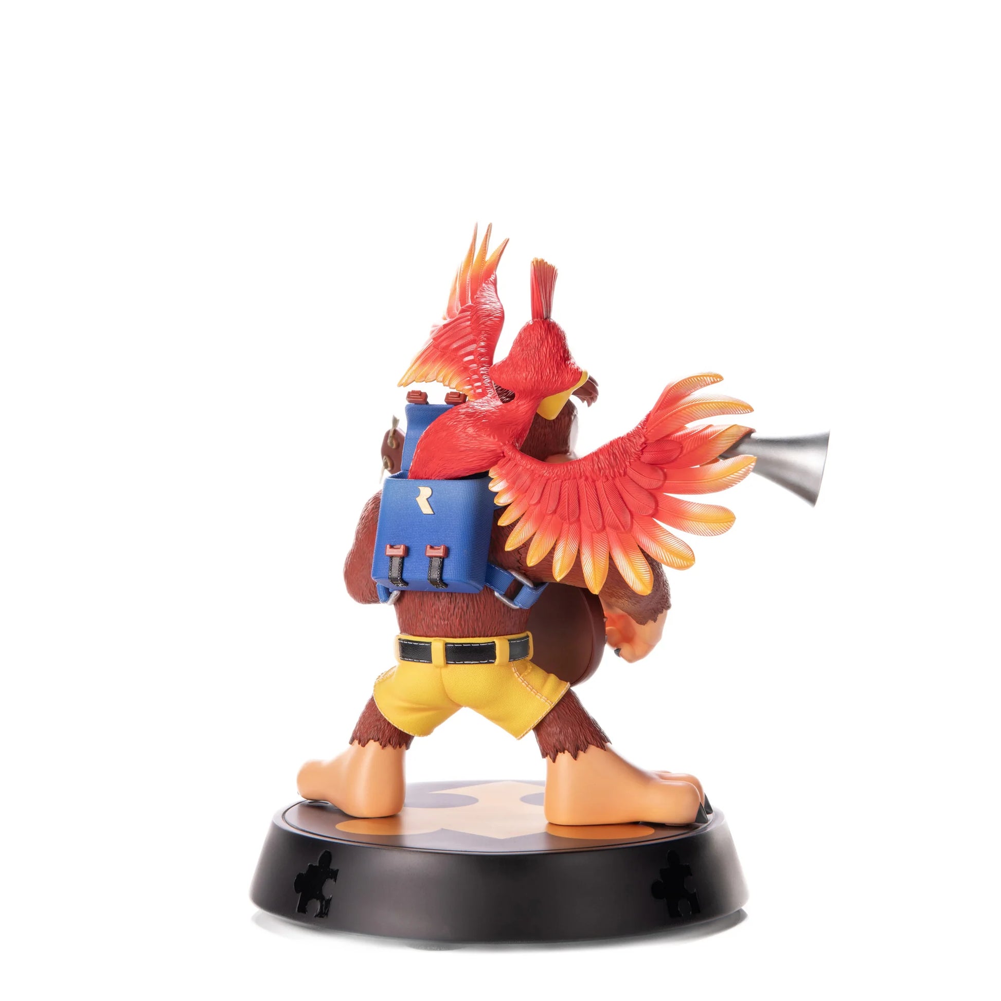 Banjo-Kazooie Duet 10" Premium Resin Statue – Figure, back of figure