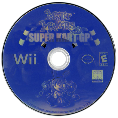 Myth Makers: Super Kart GP – Nintendo Wii (Wii) arcade kart racing multiplayer video game disc