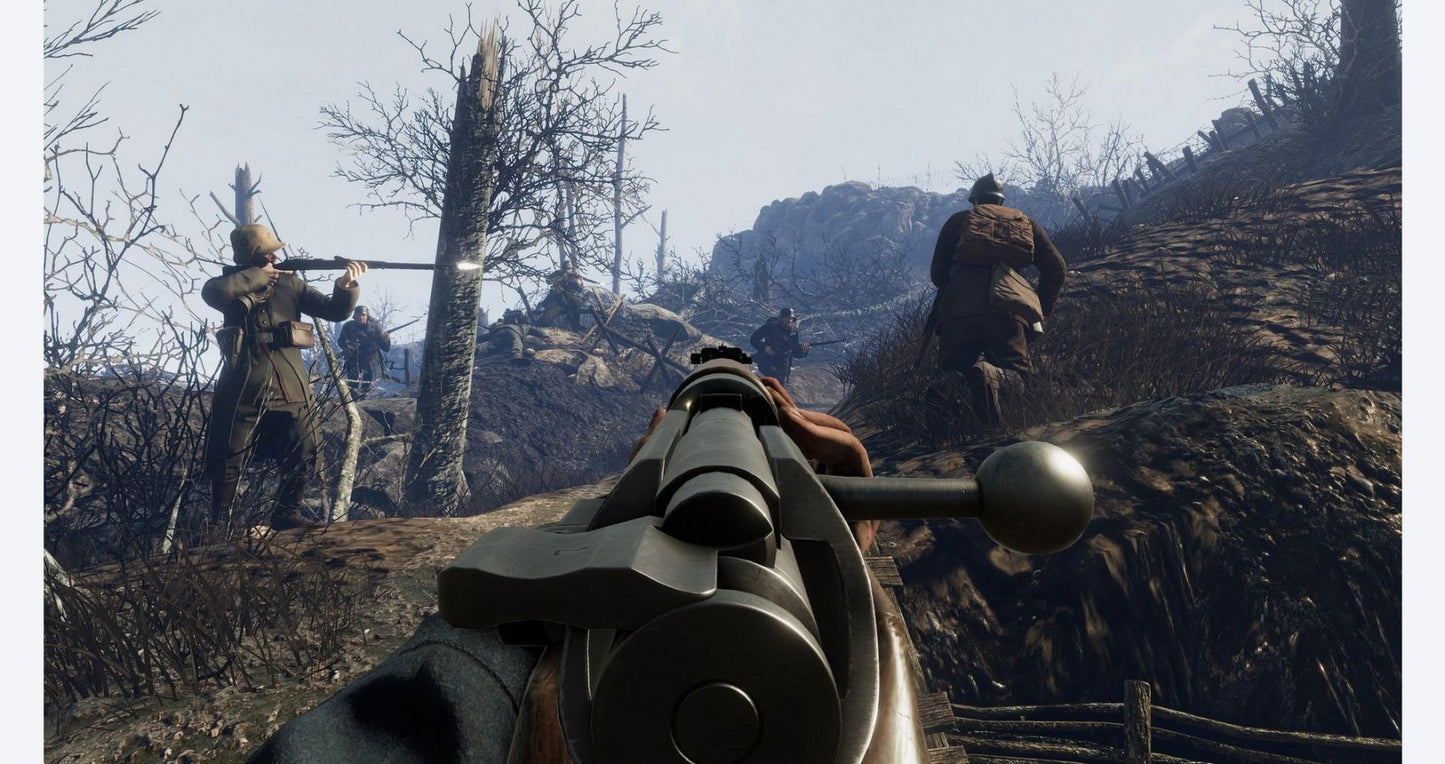 WWI Tannenberg: Eastern Front gameplay for PlayStation 5 (PS5) World War I first-person shooter video game