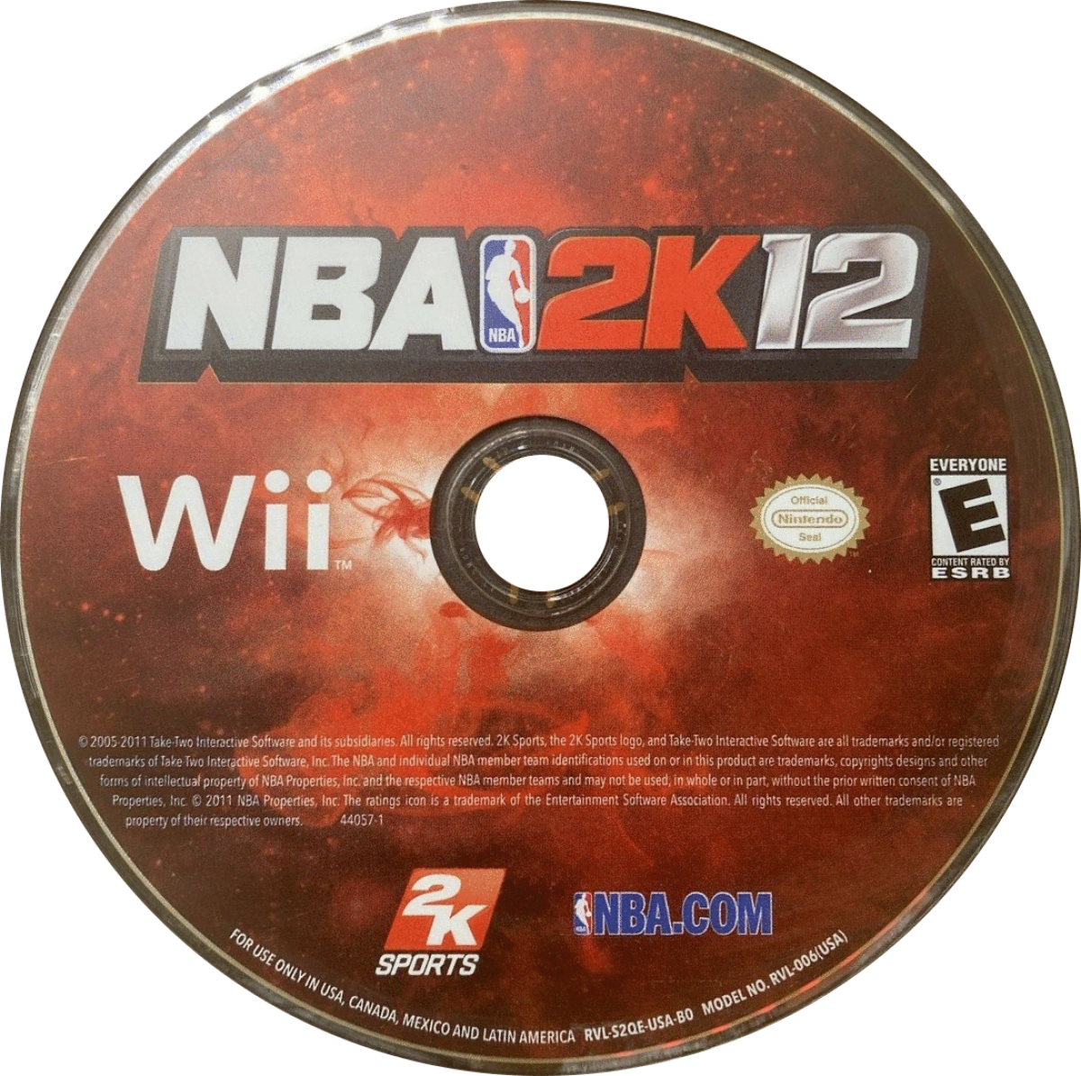 NBA 2K12 Wii inspired design featuring realistic basketball simulation aesthetic legendary NBA players and teams authentic arena atmosphere fast paced court action championship competition immersive sports gameplay nostalgic Nintendo Wii presentation disc