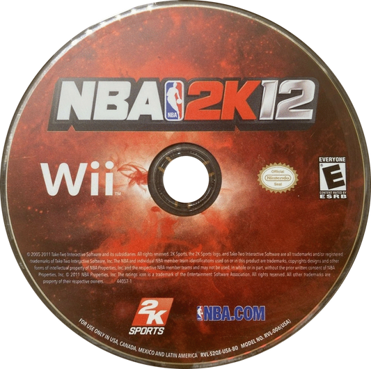 NBA 2K12 Wii inspired design featuring realistic basketball simulation aesthetic legendary NBA players and teams authentic arena atmosphere fast paced court action championship competition immersive sports gameplay nostalgic Nintendo Wii presentation disc