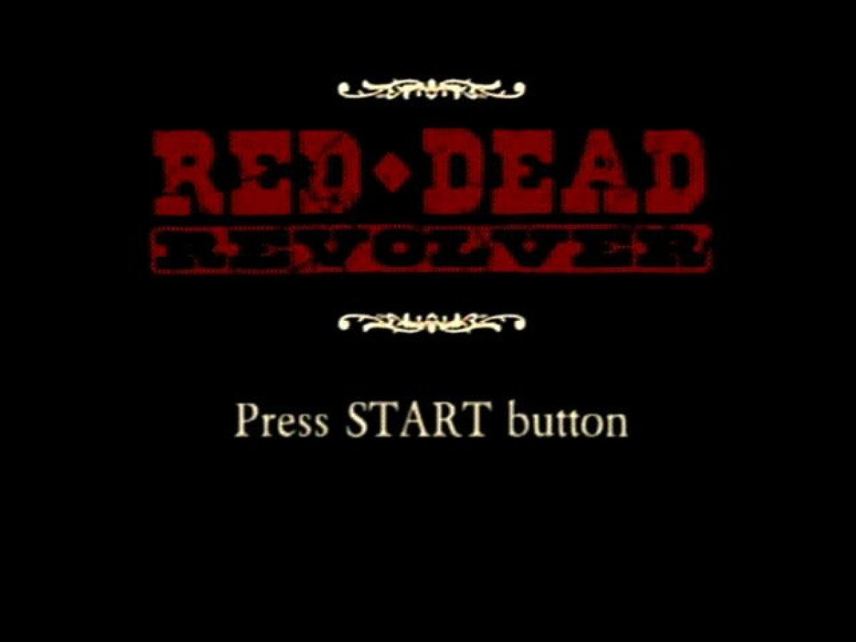 Red Dead Revolver [Greatest Hits] – PlayStation 2 (PS2) video game title page, third-person western action shooter.