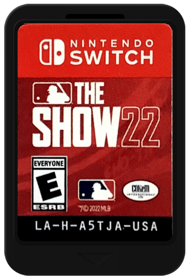 MLB: The Show 22 – Nintendo Switch (NS) cartridge for video game for NS