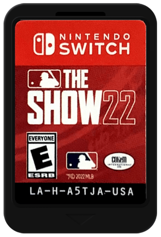 MLB: The Show 22 – Nintendo Switch (NS) cartridge for video game for NS