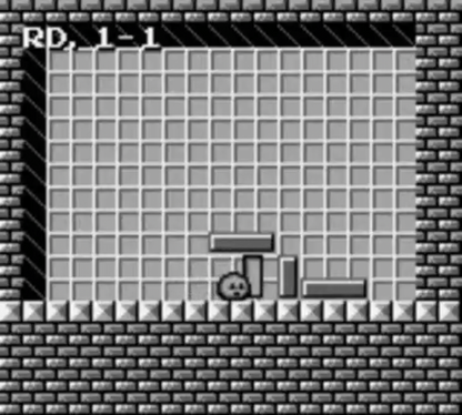 Megalit Game Boy puzzle video game gameplay