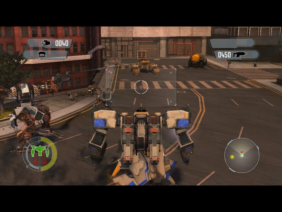 Front Mission: Evolved for PlayStation 3 featuring intense action shooting adventure style with mechanized warsuit gameplay gameplay