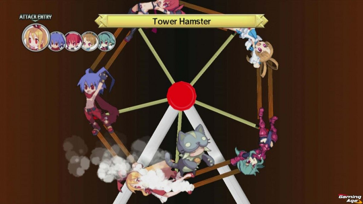Disgaea D2 A Brighter Darkness PS3 game featuring strategic turn-based RPG combat, over-the-top anime humor, and deep character customization gameplay