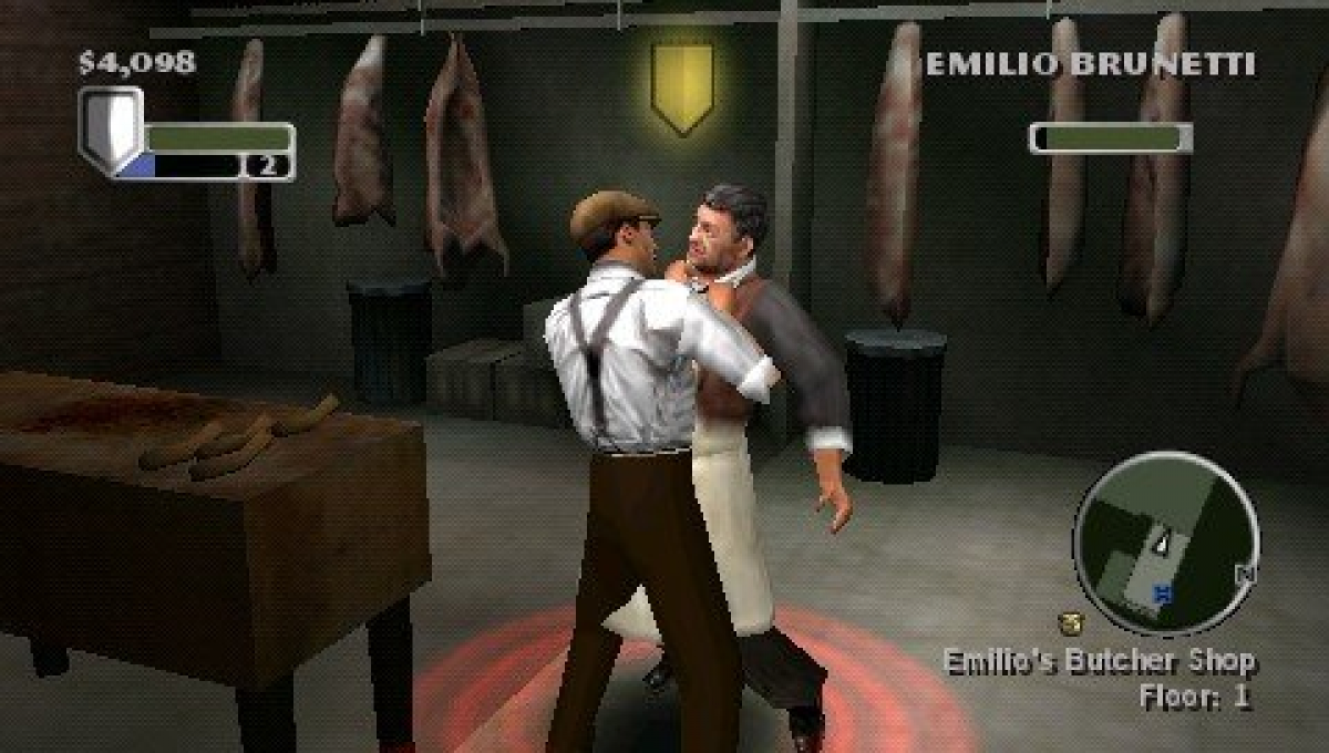 The Godfather: Mob Wars gameplay for PlayStation Portable (PSP) action-adventure video game