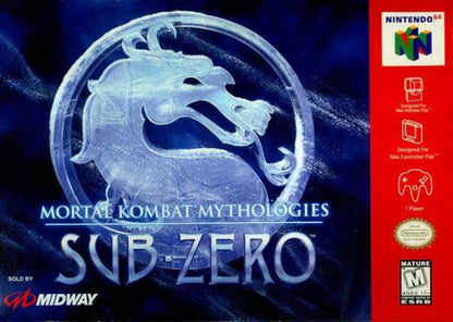 Mortal Kombat Mythologies: Sub-Zero cover art for Nintendo 64 (N64) video game