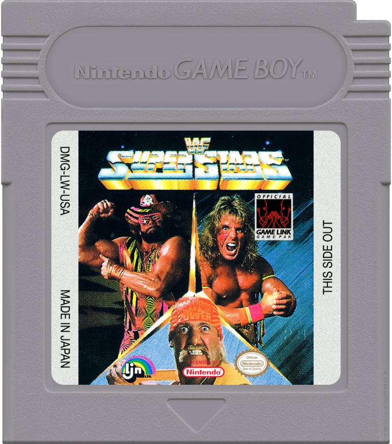 WWF Superstars Game Boy wrestling sports video game cartidge