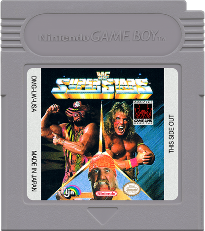 WWF Superstars Game Boy wrestling sports video game cartidge
