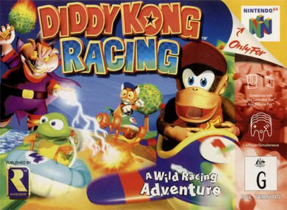 Diddy Kong Racing cover art for Nintendo 64 (N64) video game