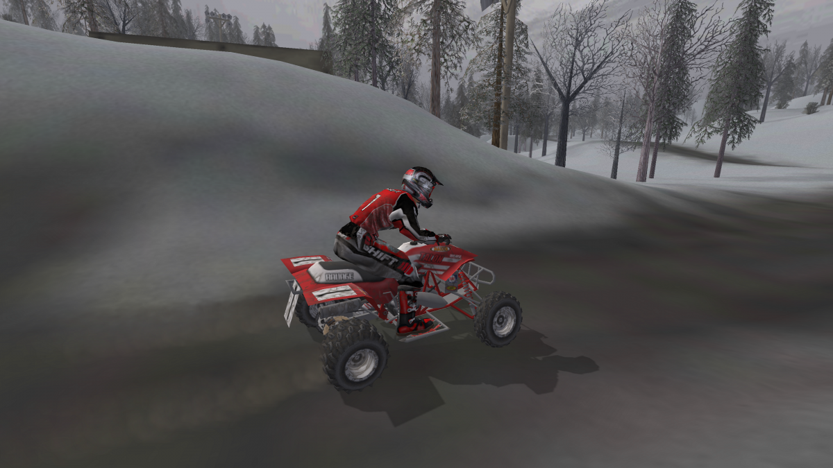 ATV Offroad Fury 2 PlayStation 2 off-road racing video game Sony Computer Entertainment America Rainbow Studios multiple vehicle classes ATVs trucks buggies motorcycles extensive trick system career mode multiplayer split-screen competitive racing championship events freestyle competitions diverse track environments desert mud terrain vehicle upgrades unlockable content progressive difficulty racing simulation arcade style off-road motorsport gameplay screenshot